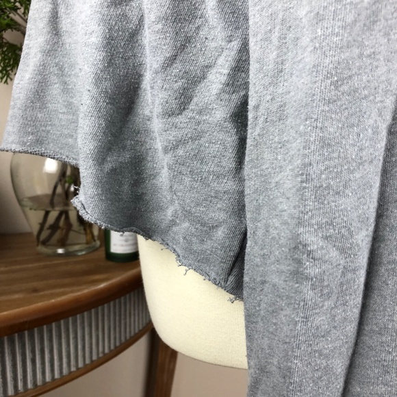 JUICY COUTURE Logo Crop Hoodie Gray Size XL - Picture 5 of 7